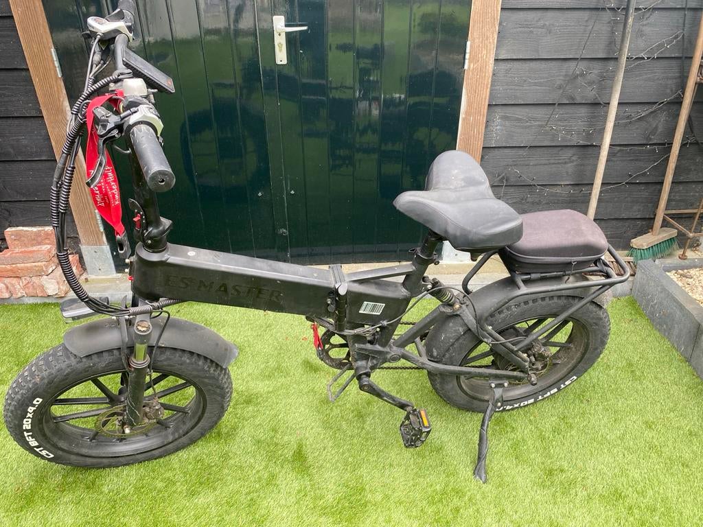ESMASTER opvouwbare elektrische fatbike, Fietsen en Brommers, Fietsen | Vouwfietsen, Ophalen of Verzenden, Zo goed als nieuw