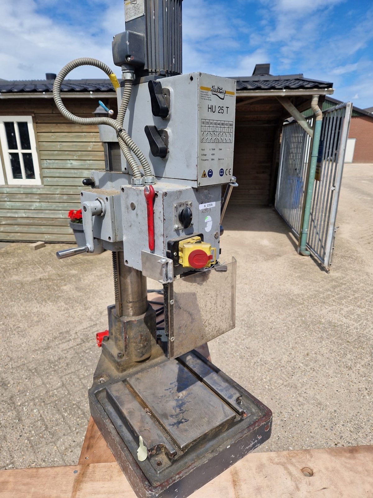 Robuuste Kolomboormachine Huvema HU 25 T - Gebruikt, Ophalen, Variabele snelheid, Kolomboormachine, Gebruikt