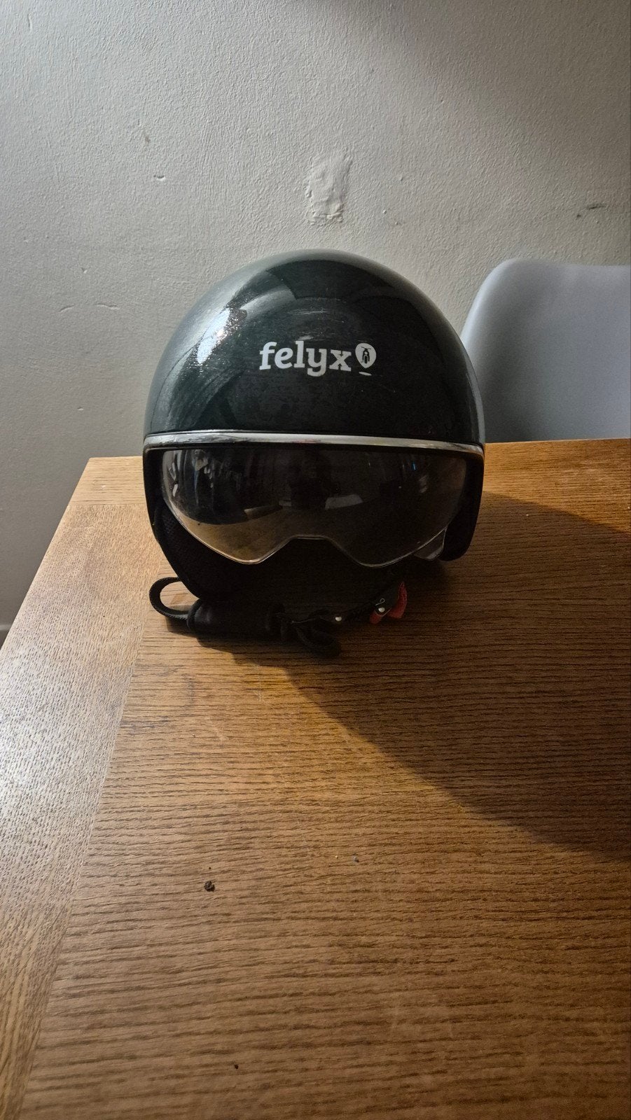 Felyx helm - Maat L - Gebruikt met krassen, Fietsen en Brommers, Ophalen, Gebruikt, Large, Felyx