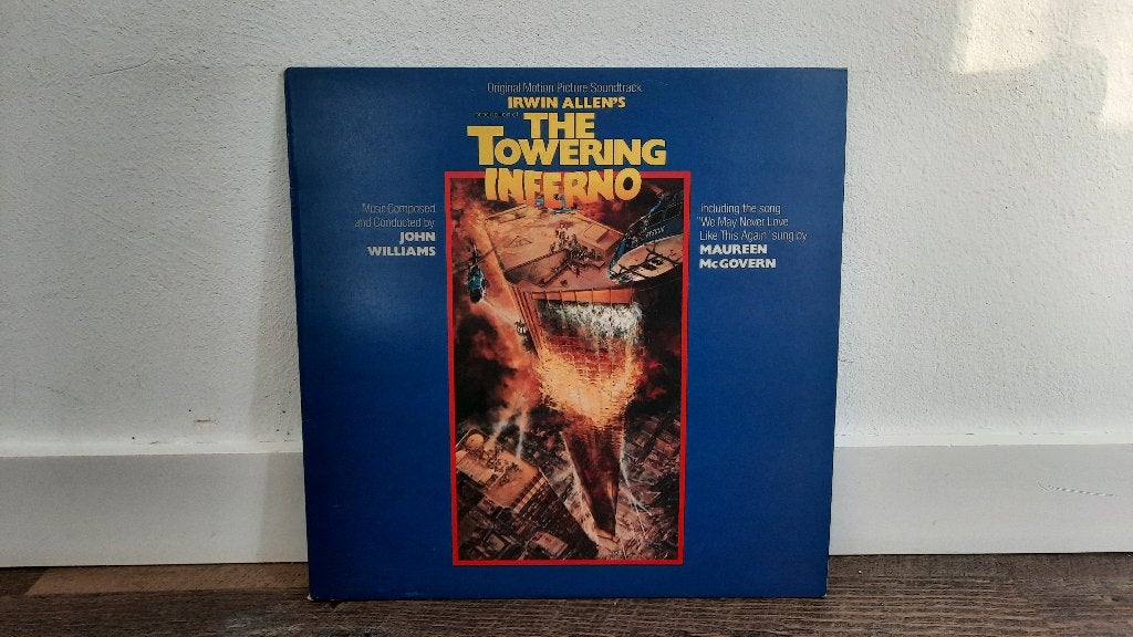 The Towering Inferno Soundtrack John Williams LP Plaat, LP, Gebruikt, Soundtrack, Ophalen of Verzenden