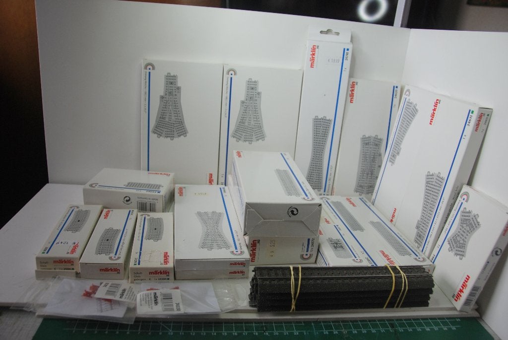 marklin rails en wissels [4], Wisselstroom, Verzenden, Rails, Zo goed als nieuw
