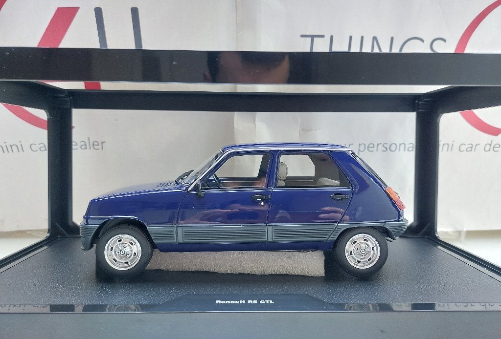 OttoMobile 1:18 Renault 5 GTL 1984 blue roi nieuw in doos, Ophalen of Verzenden, Nieuw, Auto, OttOMobile