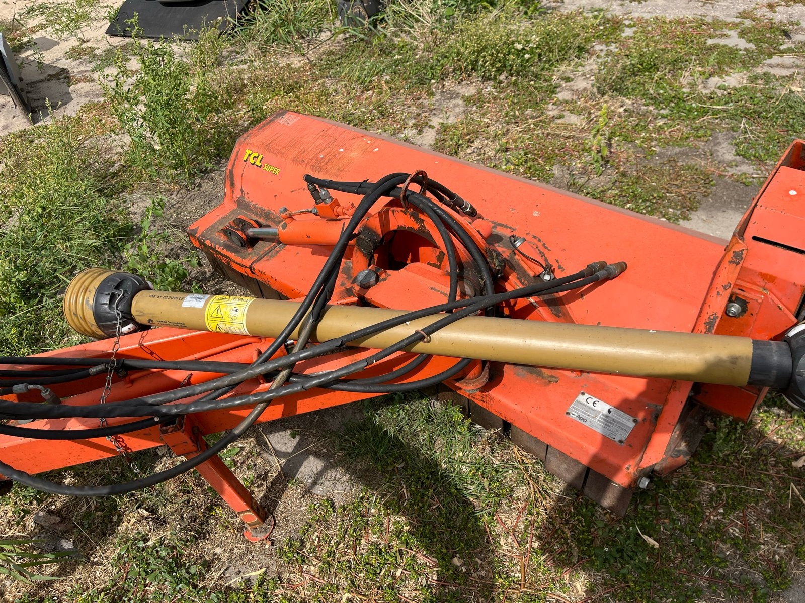 Verstek klepelmaaier (Tierre TCL Super), Ophalen, Akkerbouw, Weidebouw