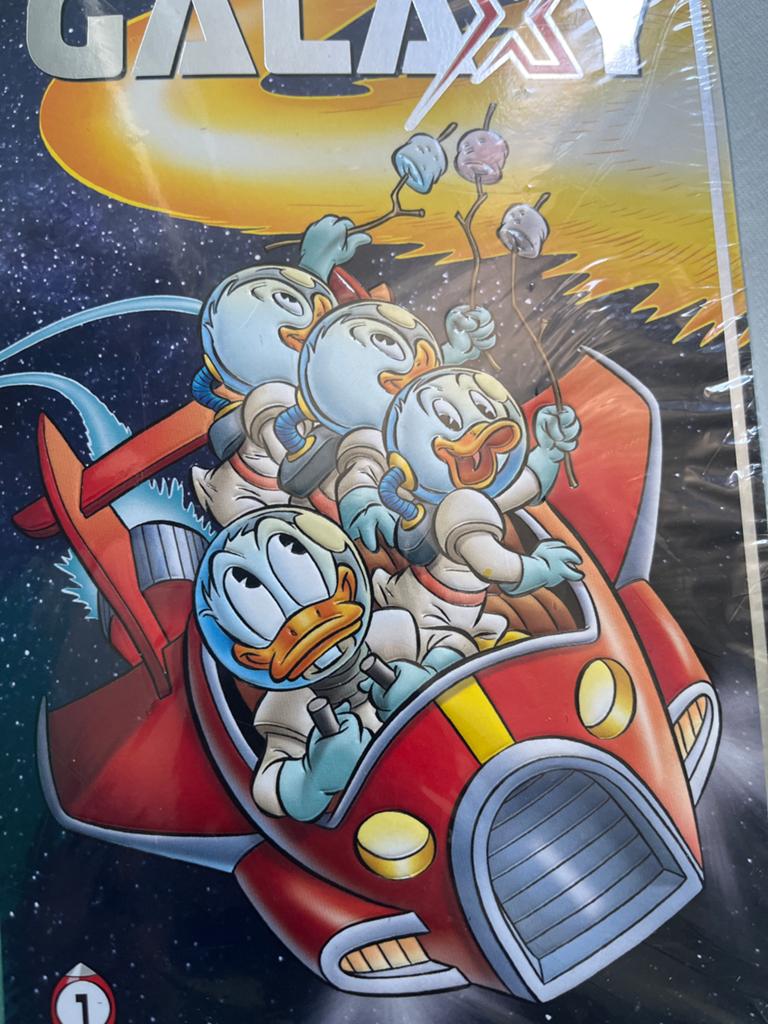 Donald Duck Galaxy Stripboek - Nieuw in folie, Boeken, Stripboeken, Eén stripboek, Ophalen of Verzenden, Nieuw