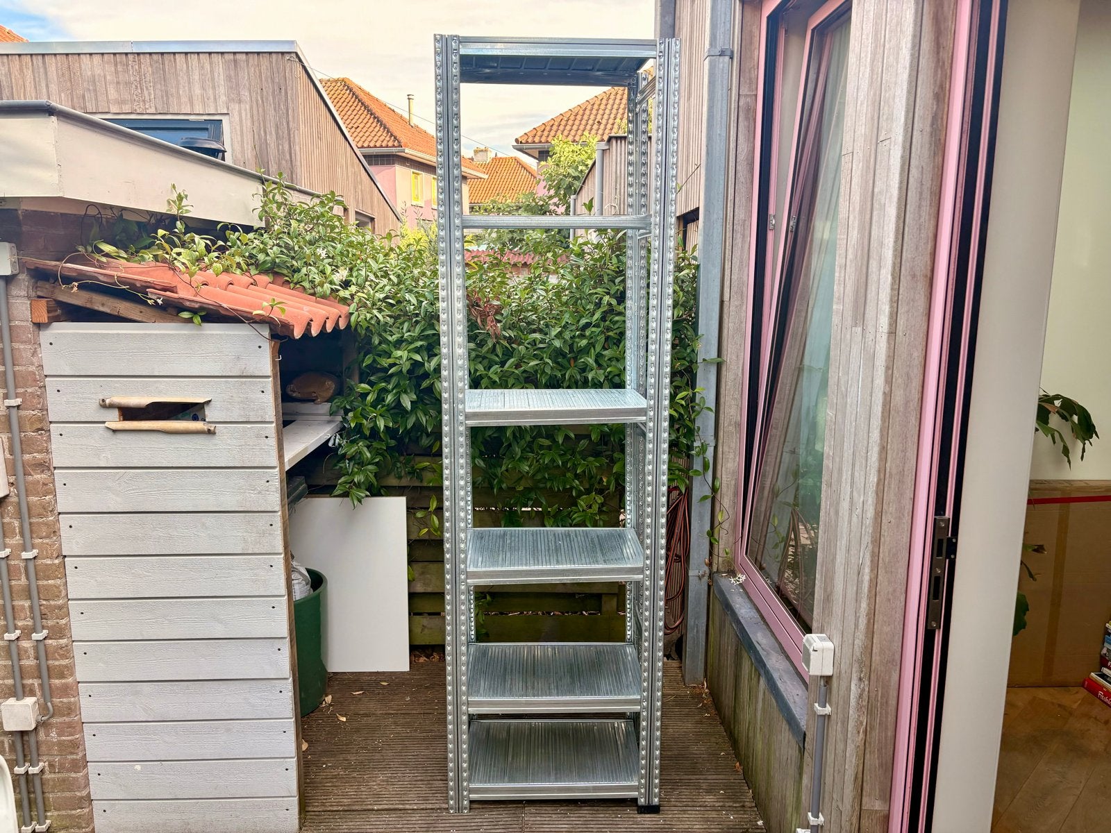Opbergkast verzinkt staal, Ophalen, Gebruikt
