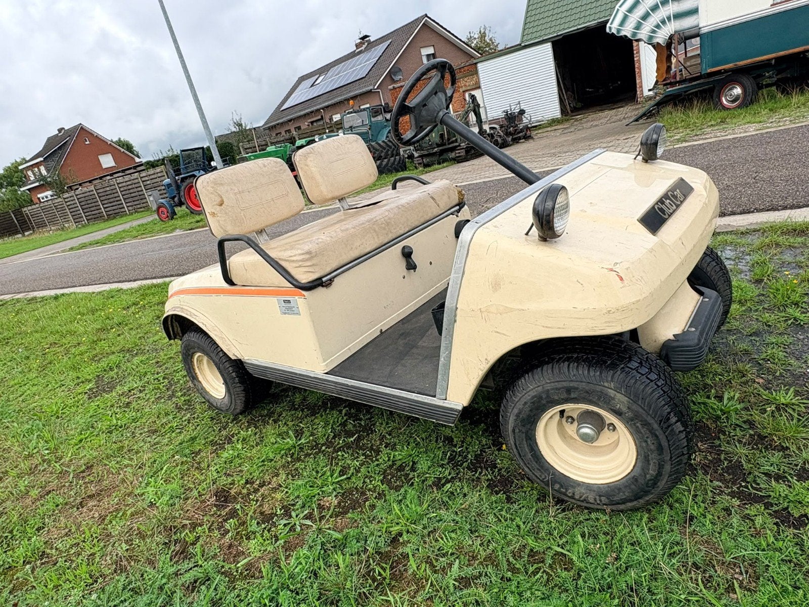 ClubCar Golfkar met benzinemotor variomatic ezgo gator, Ophalen, Gebruikt, Golfkar, Overige merken