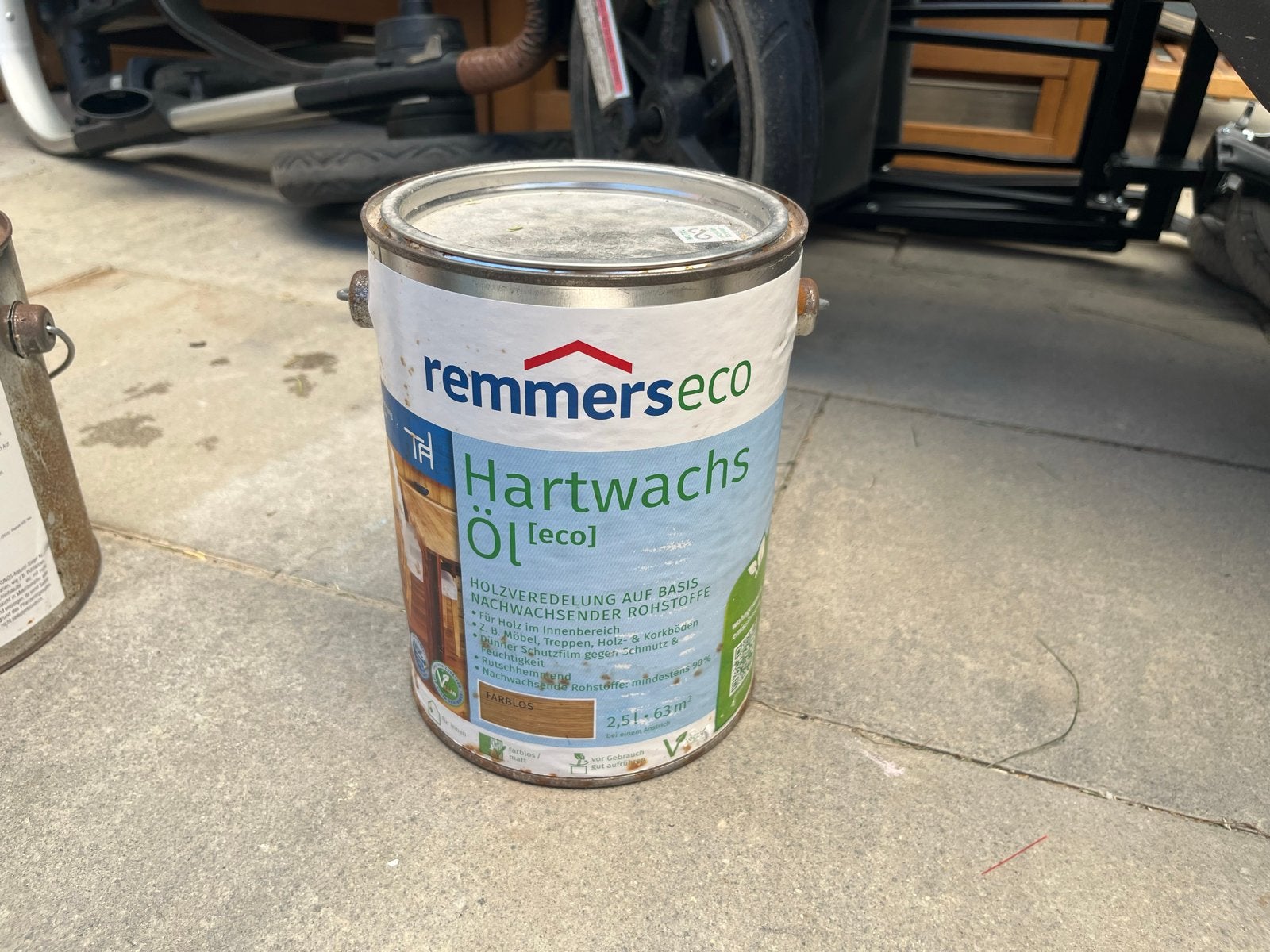 Remmers Eco Hardwax Olie 2,5 liter, Ophalen, Overige kleuren, Nieuw, Lak