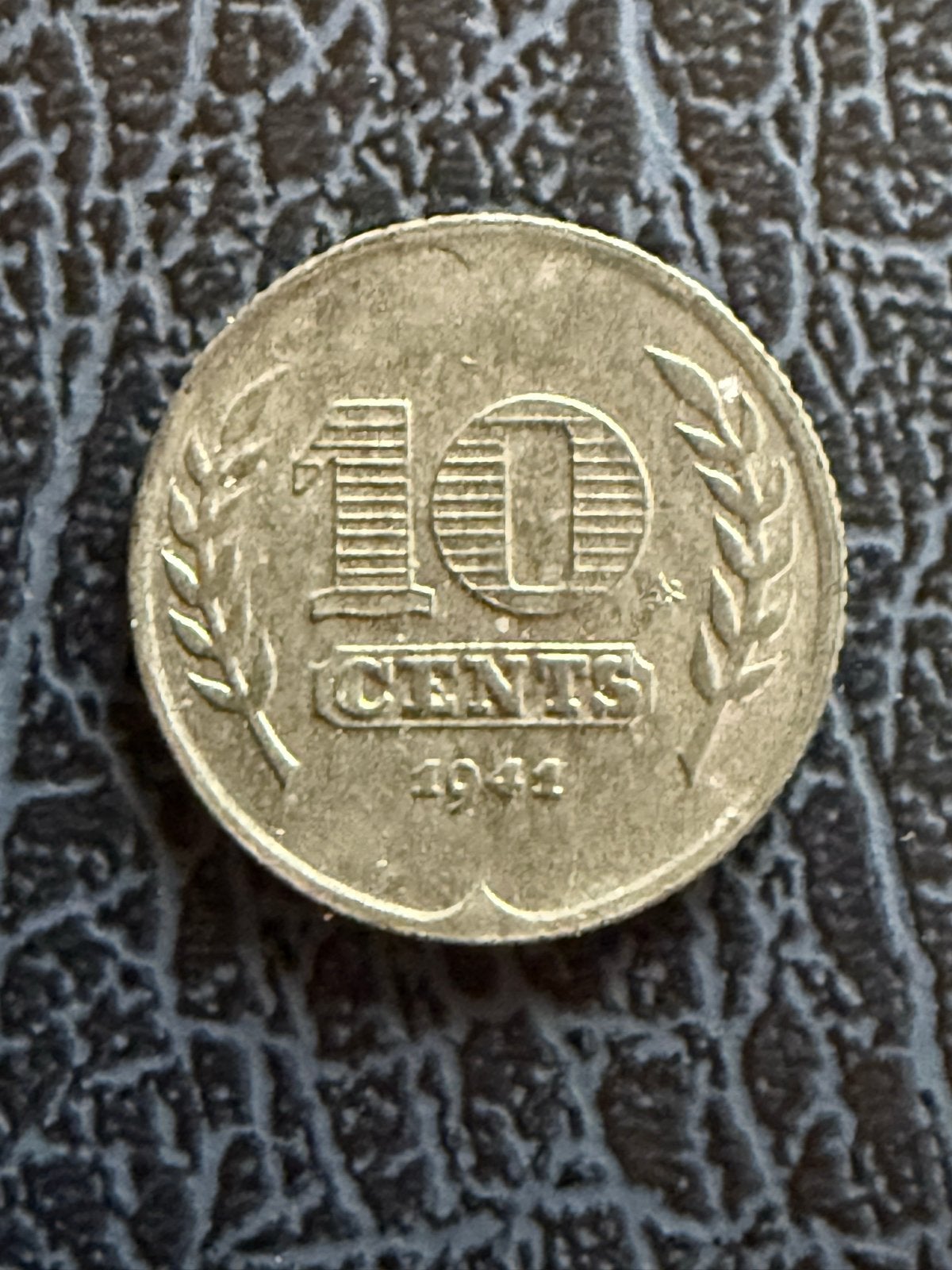 Nederland 10 cent 1941 - Wilhelmina munt, Ophalen of Verzenden, Koningin Wilhelmina, 10 cent, Losse munt