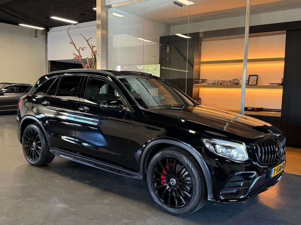 Mercedes-Benz GLC-klasse 250 4MATIC Amg night Pano Burmester, Gebruikt, 4 cilinders, Zwart, Vierwielaandrijving