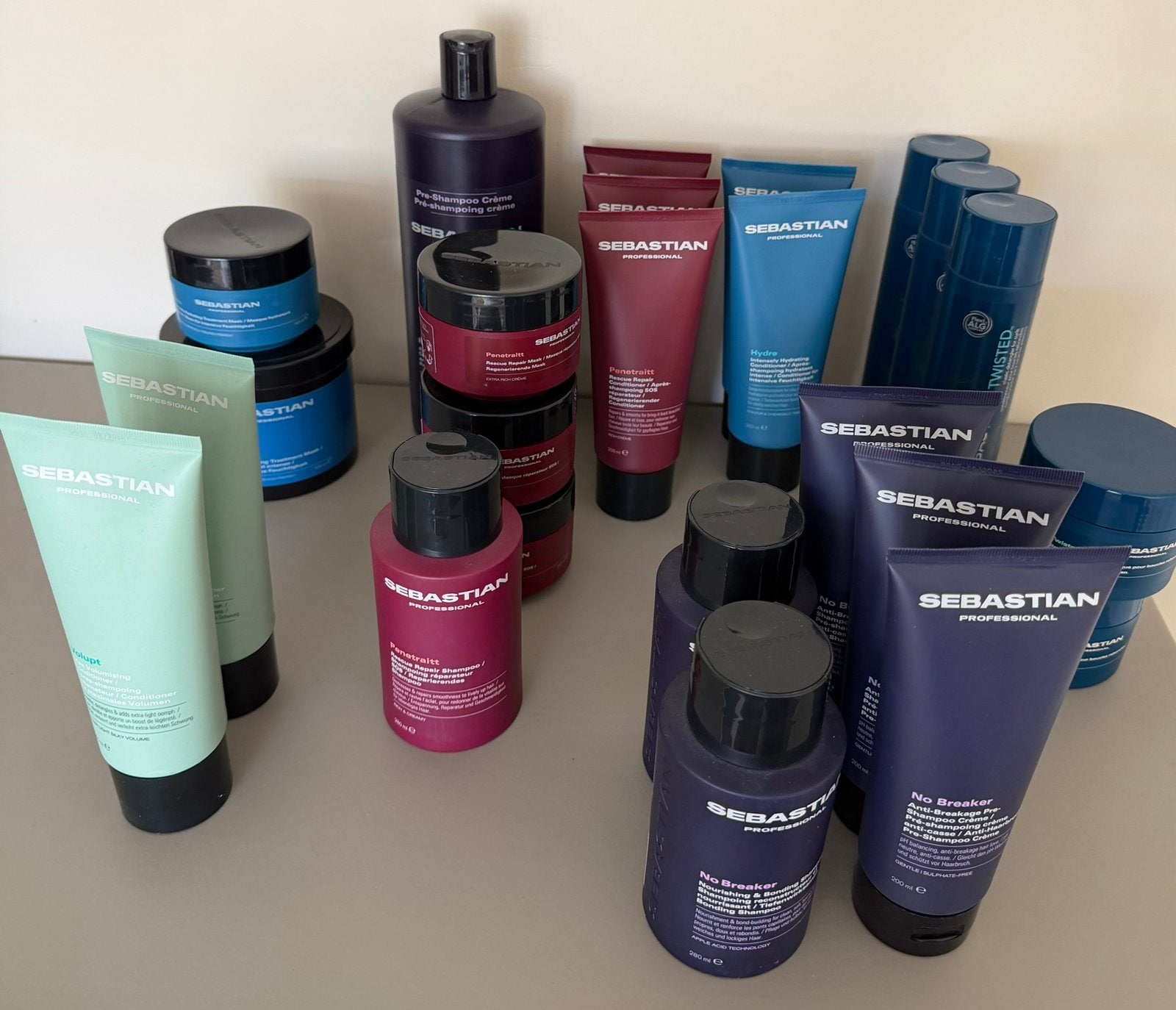 Sebastian nieuwe lijn maskers nieuw, Ophalen of Verzenden, Nieuw, Shampoo of Conditioner