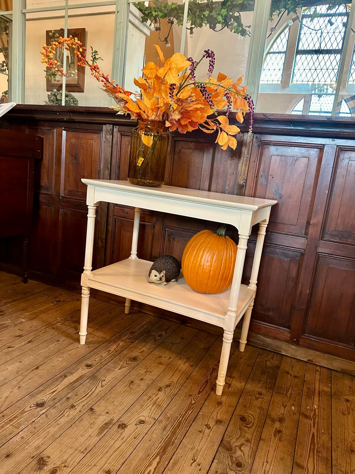 Elegante Crèmekleurige Console-/Bijzettafel, Ophalen
