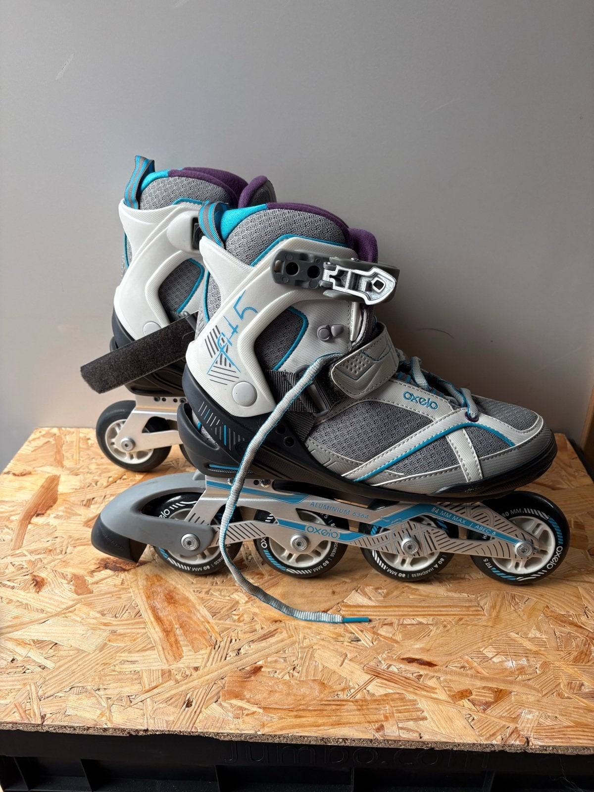 Oxelo inline skates maat 39 met speciale tas, Sport en Fitness, Overige merken, Gebruikt, Ophalen of Verzenden, Inline skates 4 wielen