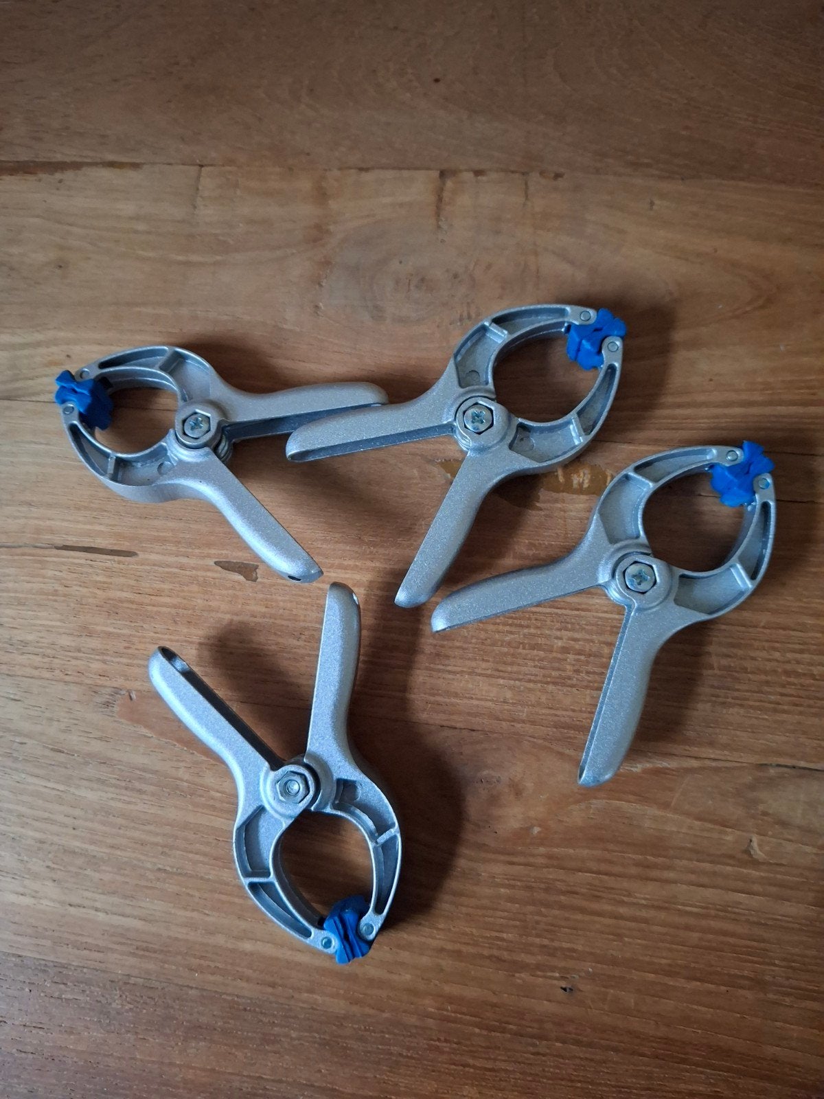 Set van 4 Gebruikte Klemmen - Handig voor diverse klussen, Ophalen of Verzenden, Gebruikt, Klem