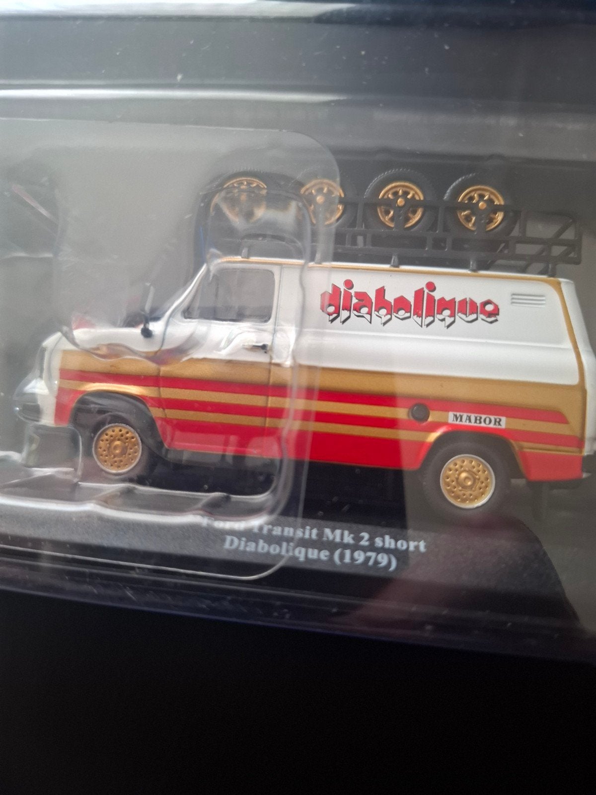 Ford Transit Mk 2 short Diabolique (1979) modelauto, Ophalen of Verzenden, Nieuw, Overige typen, Overige merken