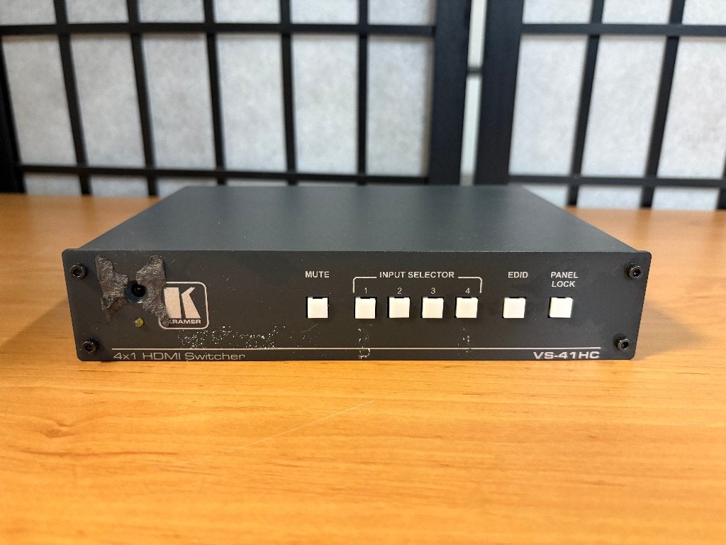 Kramer VS-41HC, Overige merken, Video switcher/mixer, Ophalen of Verzenden, Gebruikt