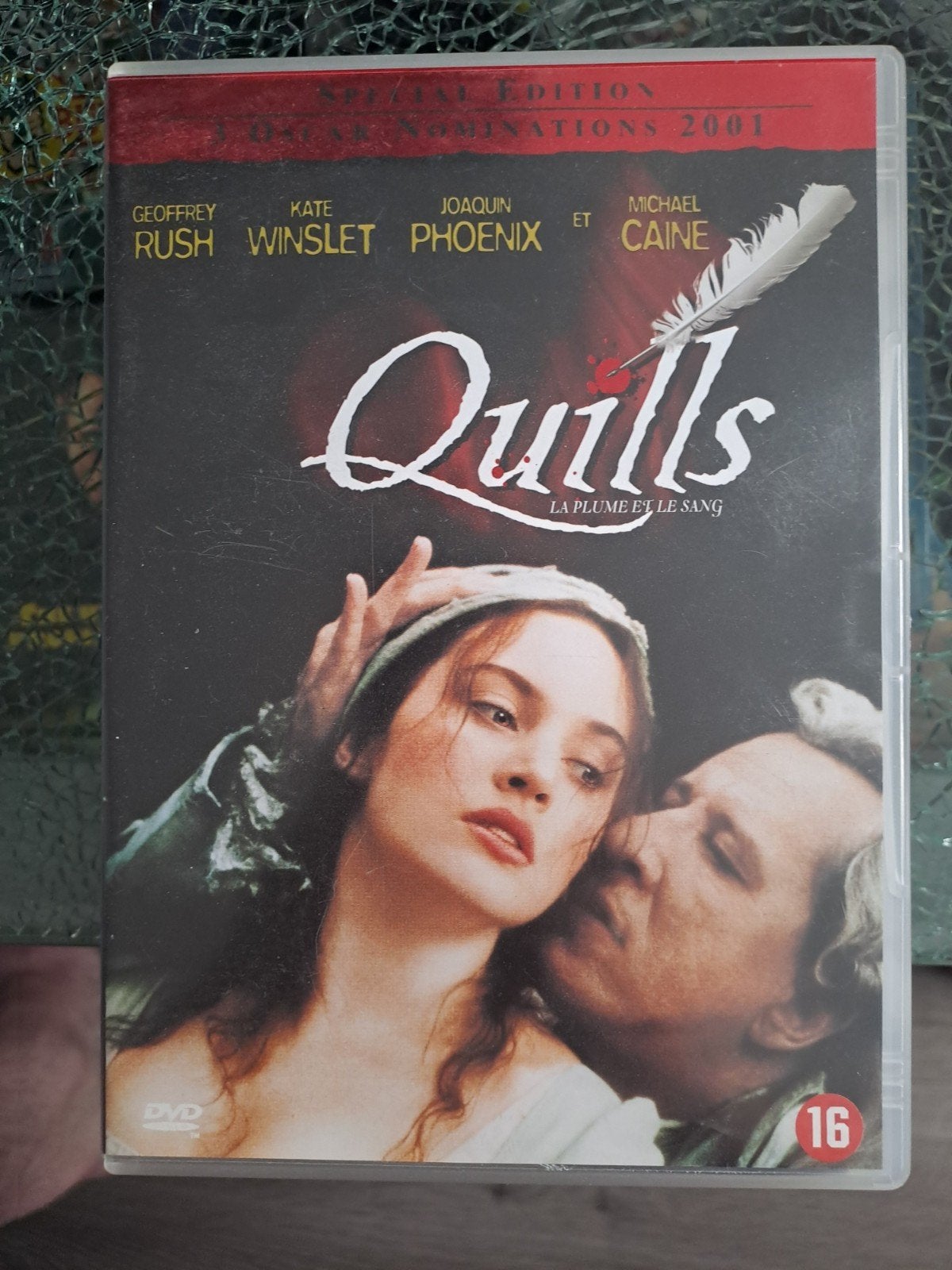 Quills (dvd), Ophalen of Verzenden, Zo goed als nieuw