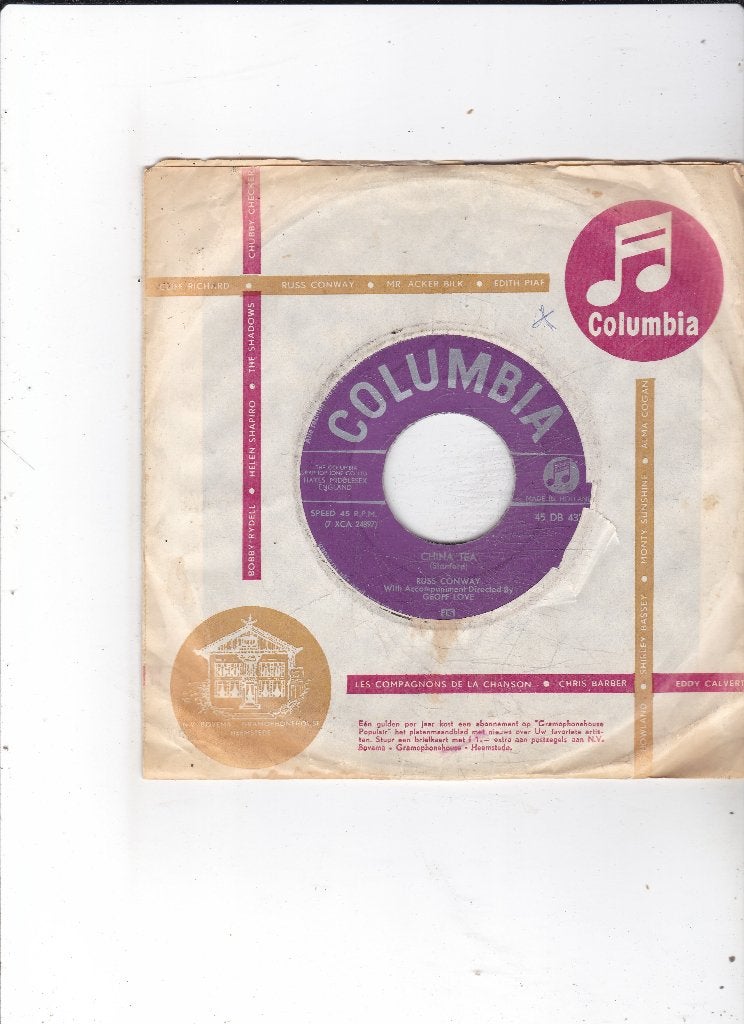7" Single Russ Conway - China Tea, Cd's en Dvd's, Vinyl Singles, Ophalen of Verzenden, Gebruikt, 7 inch, Pop