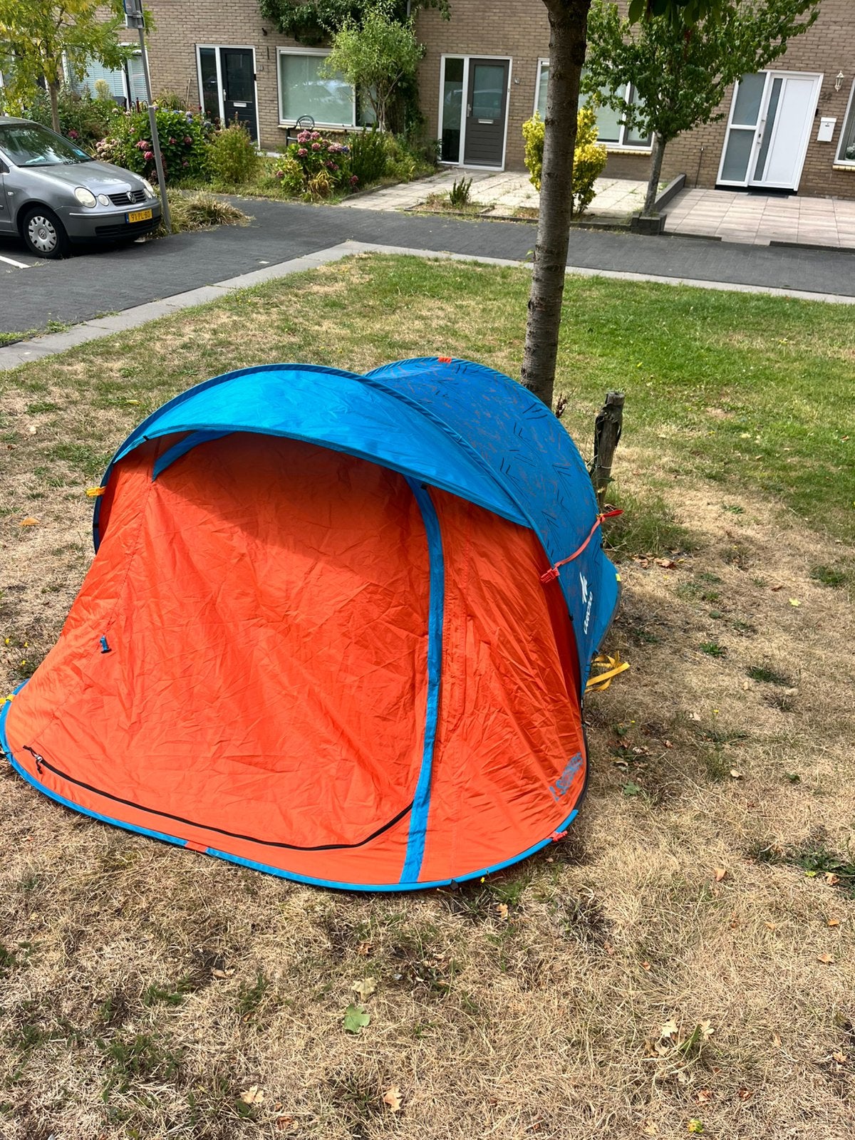 Quechua opgooitent 2 seconds 2 pers, Ophalen of Verzenden, Gebruikt, Tot en met 2