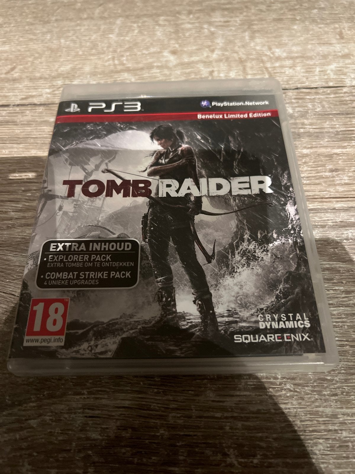 Tomb Raider PS3 - Benelux Limited Edition, Avontuur en Actie, Online, Gebruikt, Vanaf 18 jaar