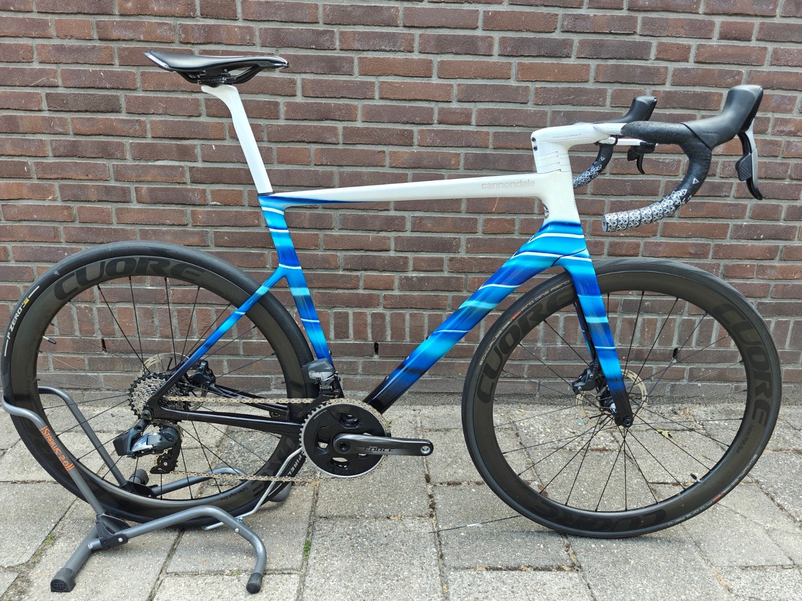 Cannondale SuperSix EVO racefiets - Custom gespoten, Fietsen en Brommers, Overige merken, 28 inch, Gebruikt, Carbon