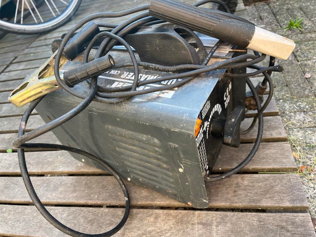 Einhell Euromaster CEN 150 Lasapparaat, Doe-het-zelf en Verbouw, Ophalen of Verzenden, Gebruikt, Minder dan 150 ampère, Elektroden