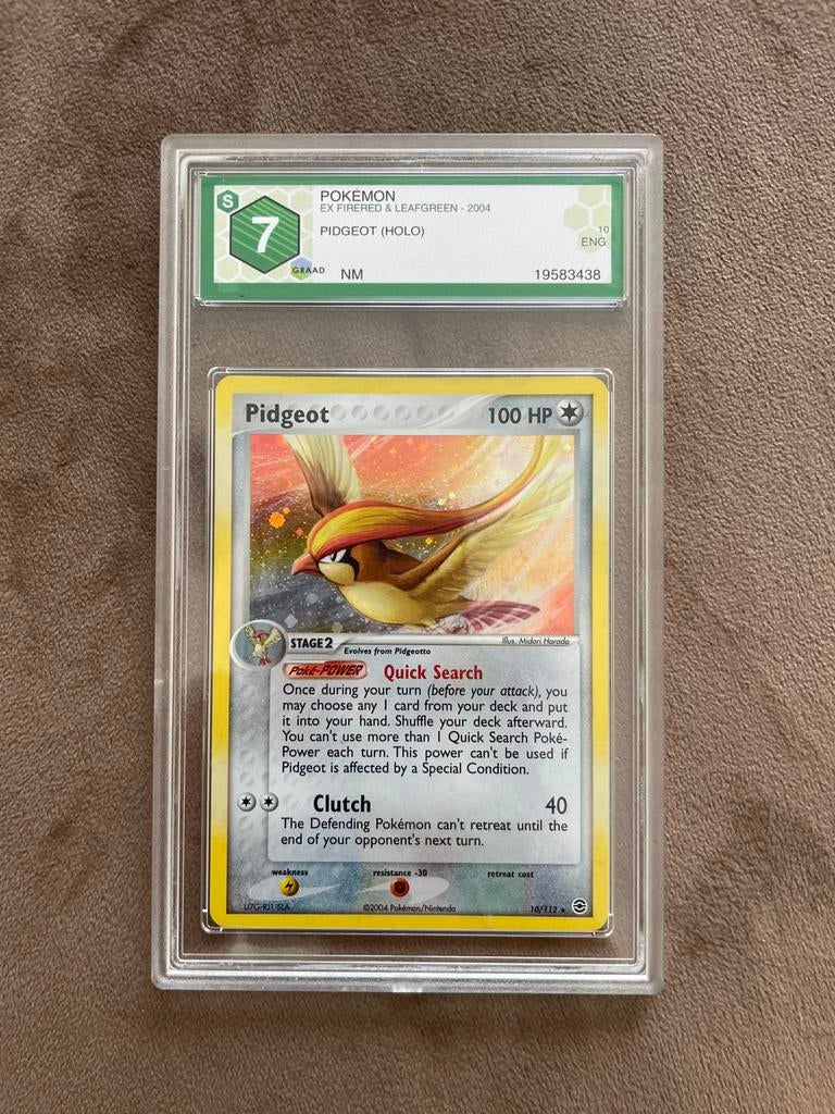 Pidgeot 10/112, Ophalen of Verzenden, Zo goed als nieuw, Losse kaart