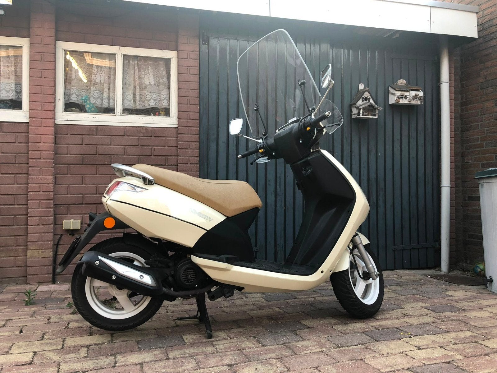 scooter peugeot, Fietsen en Brommers, Scooters | Peugeot, Ophalen, Gebruikt, Maximaal 45 km/u, 49 cc