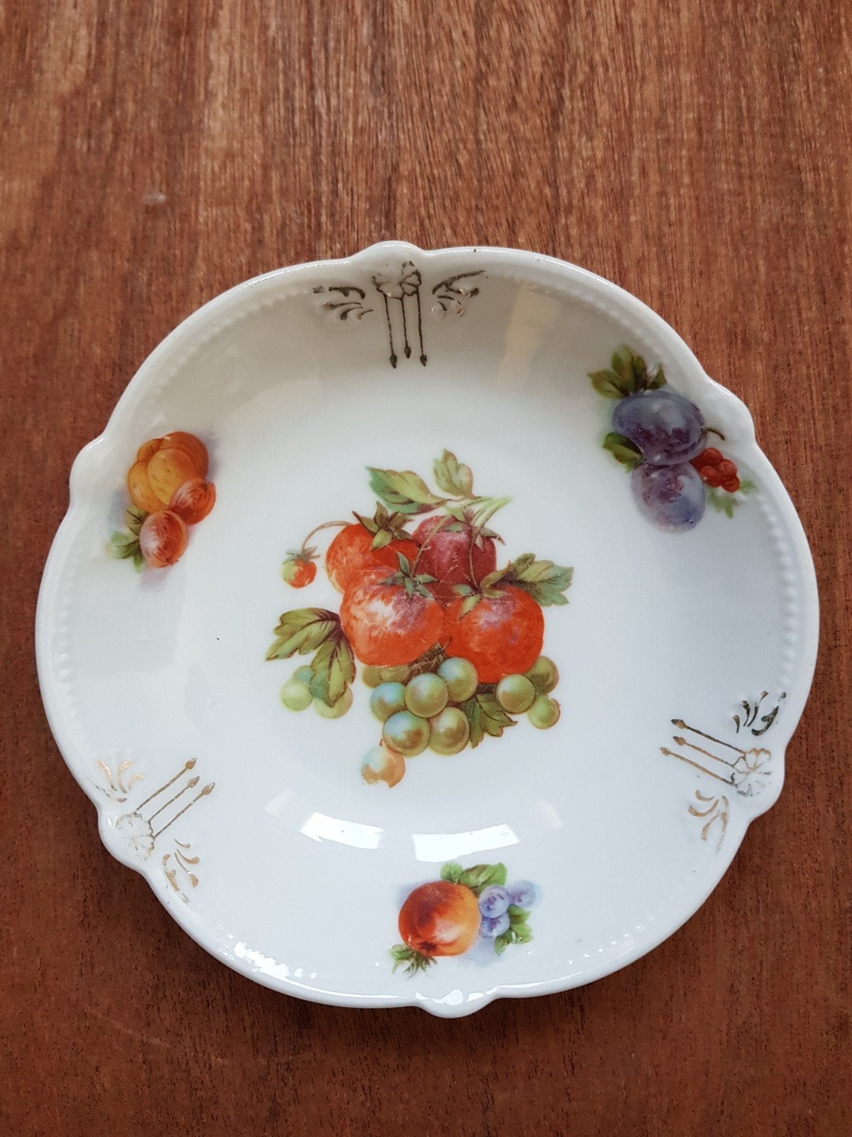 Antiek fruitschaaltje, Ophalen