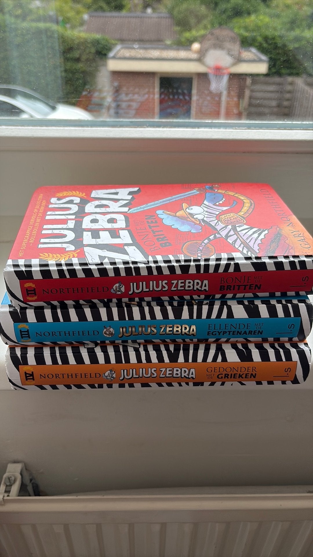 Julius zebra deel 2,3 & 4, Boeken, Partijen en Verzamelingen, Ophalen of Verzenden, Zo goed als nieuw