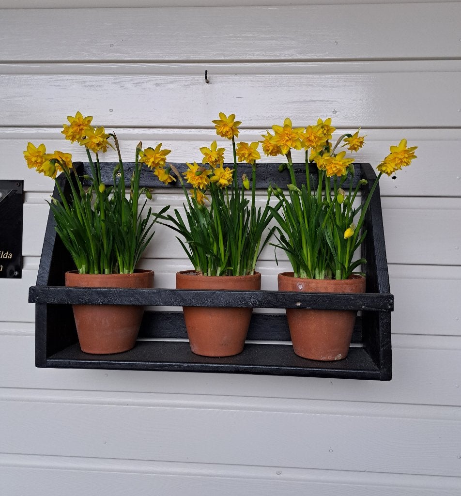 Plantenrek voor tegen muur of schutting, kleur diep zwart., Ophalen of Verzenden, Zo goed als nieuw, 60 tot 100 cm, Rechthoekig