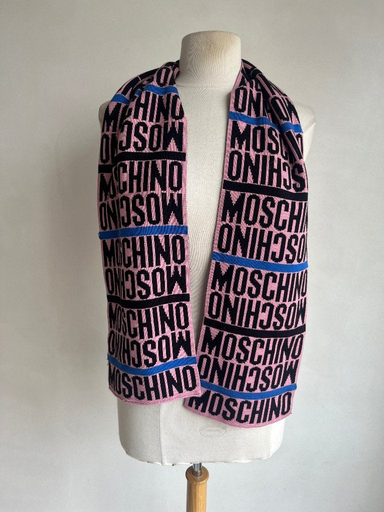 Moschino sjaal, Moschino, Verzenden, Zo goed als nieuw, Sjaal