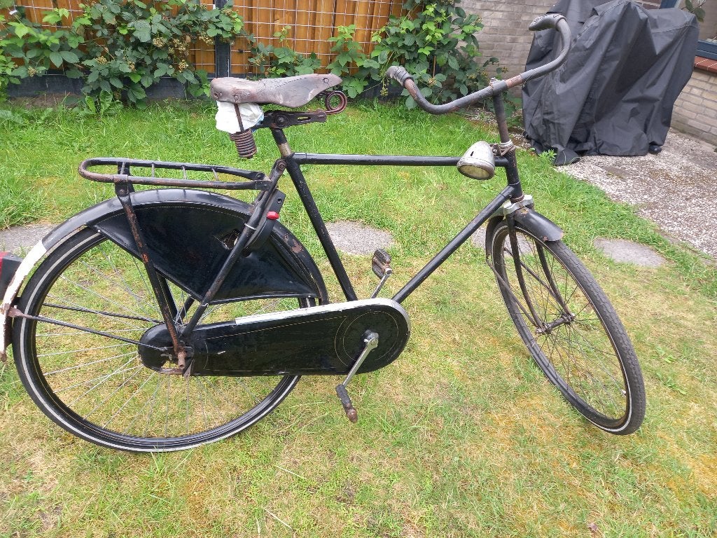 Opafiets, Fietsen en Brommers, Ophalen, Gebruikt, Terugtraprem, Overige merken