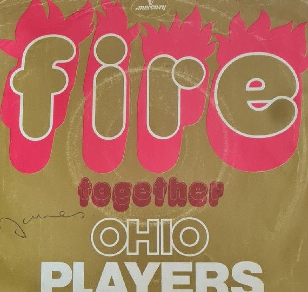 OHIO PLAYERS - FIRE (HOES BESCHADIGD), Ophalen of Verzenden, Gebruikt