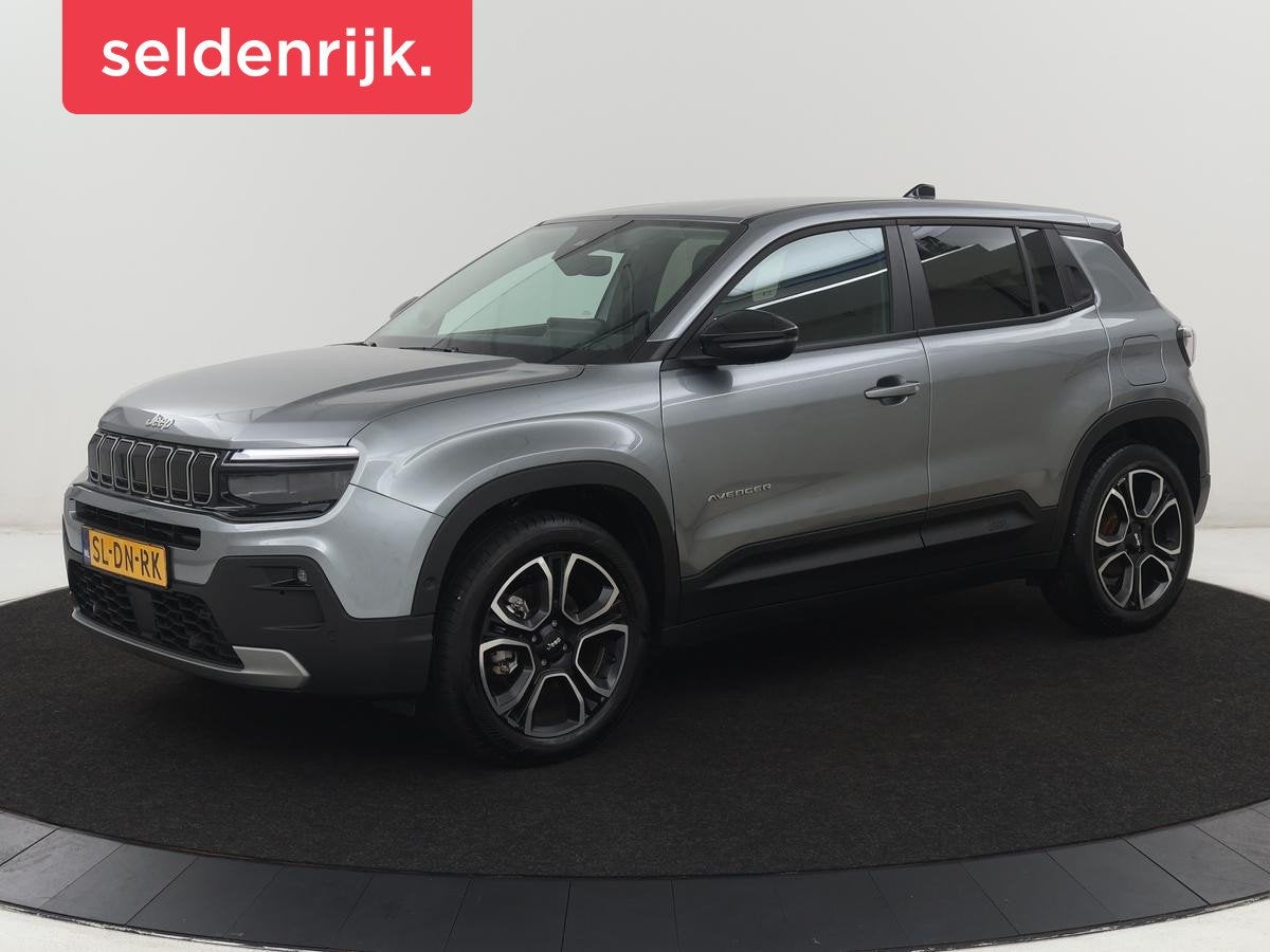Jeep Avanger 85th Anniversary 54 kWh | SOH 97,7% | 360 Camer, Auto's, Jeep, Gebruikt, Overige modellen, 156 pk, Leder en Stof