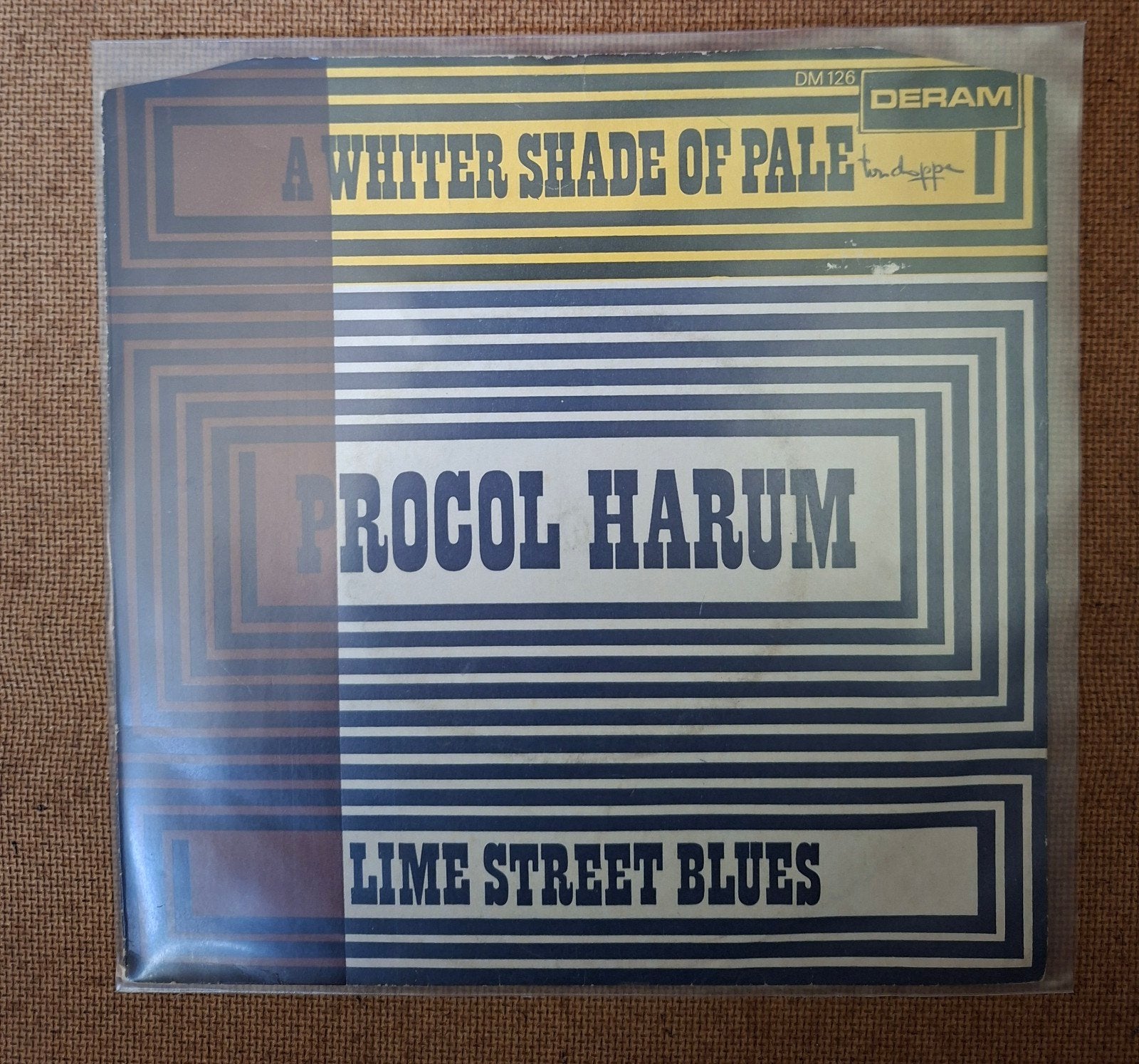 Procol Harum  - A whiter shade of pale - Single is TOP, Cd's en Dvd's, Ophalen of Verzenden, Gebruikt, 7 inch, Pop