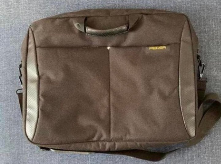 PEDEA laptop tas schoudertas 17” ZGAN, Ophalen of Verzenden, 17 inch of meer, Zo goed als nieuw
