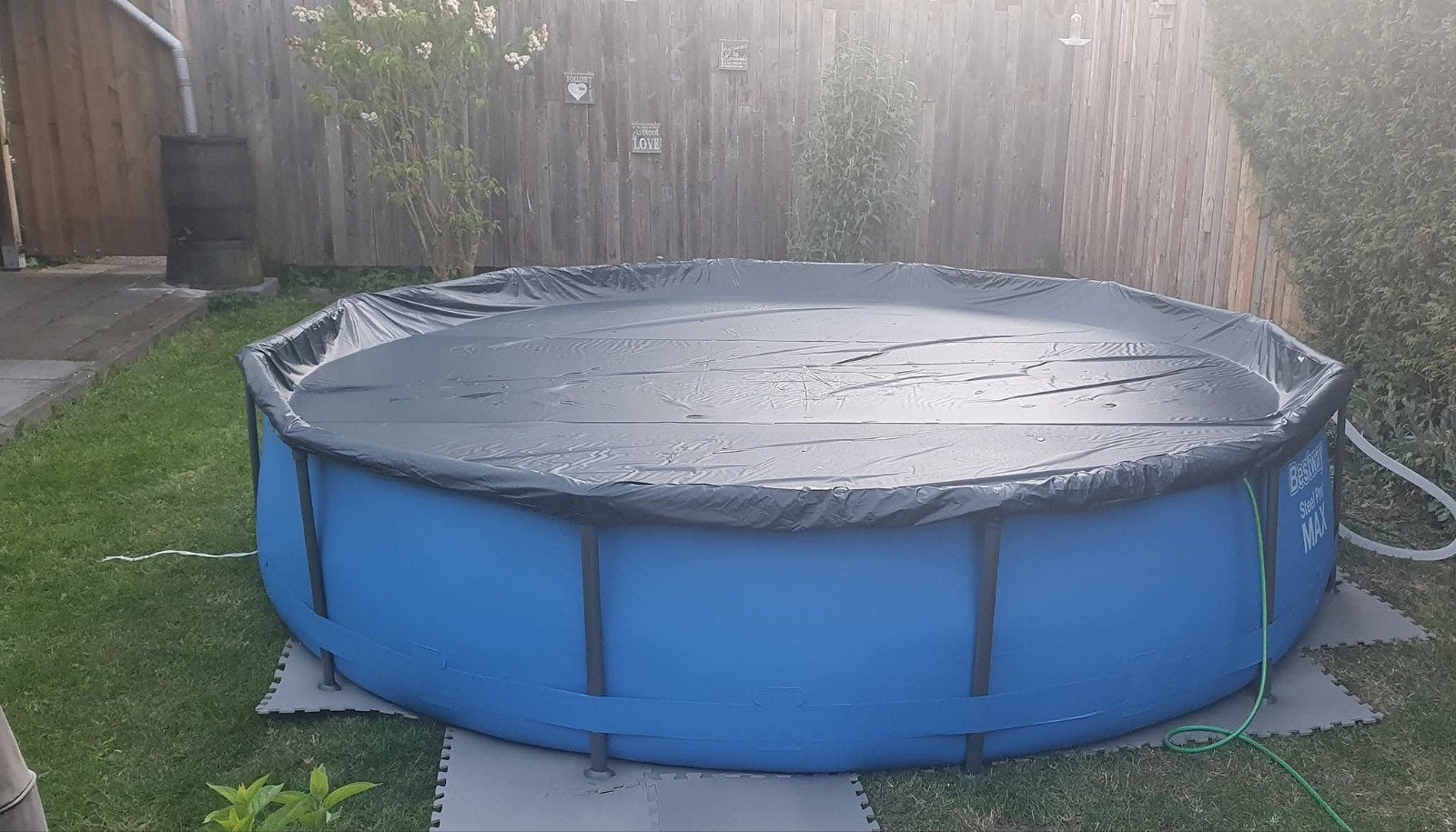 Bestway zwembad ø3.66m, zandfilter& accessoires 1x opgezet, Ophalen, Minder dan 80 cm, Rond, 300 cm of meer