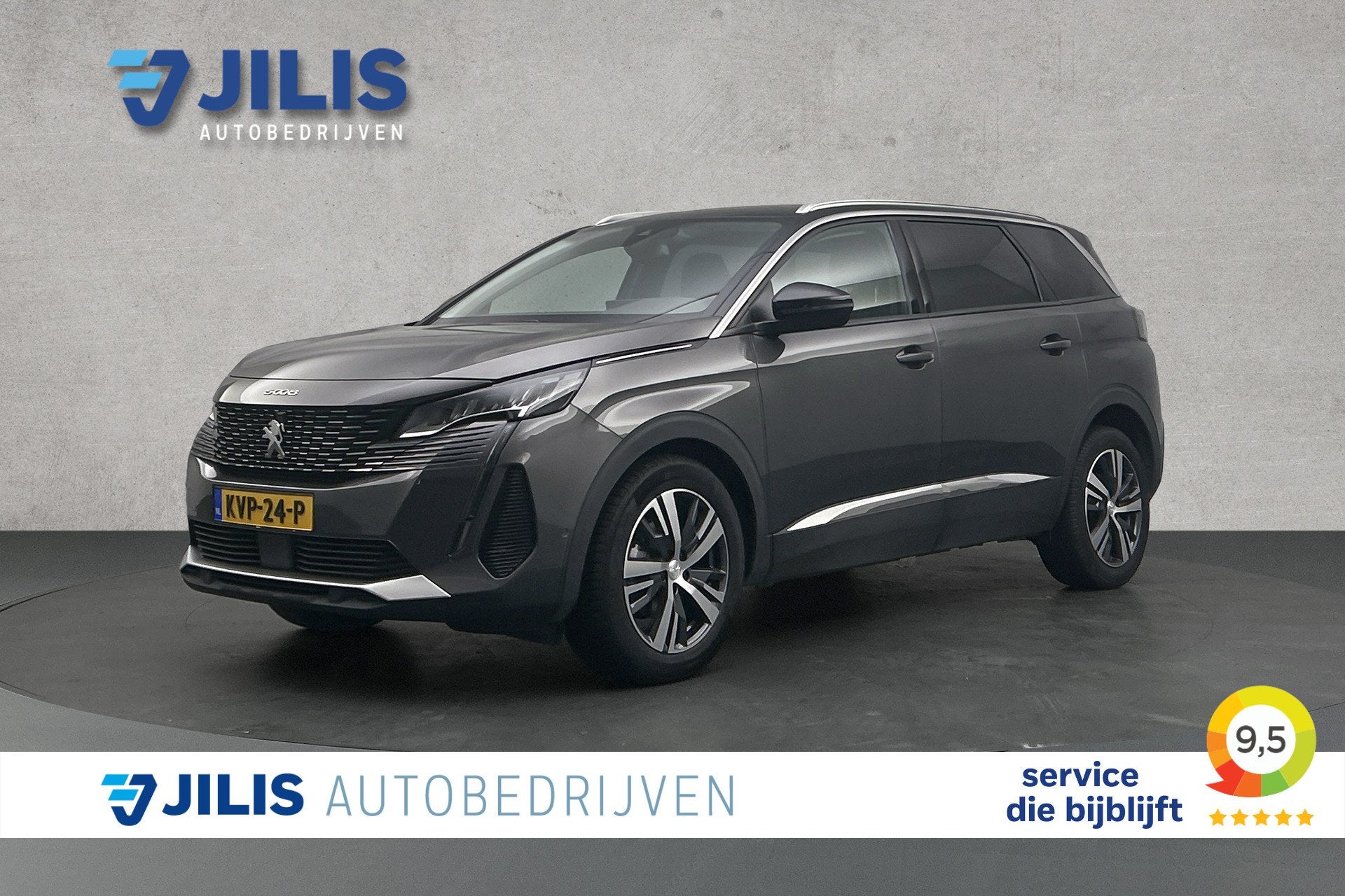 Peugeot 5008 1.2 PureTech Blue Lease Executive | Camera | Ad, Auto's, Gebruikt, Euro 6, 1199 cc, Bedrijf