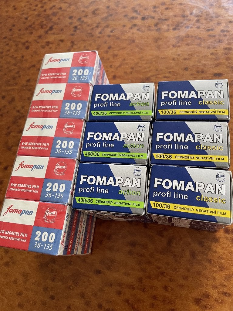 Fomapan 35 mm film, Ophalen of Verzenden, Overige merken