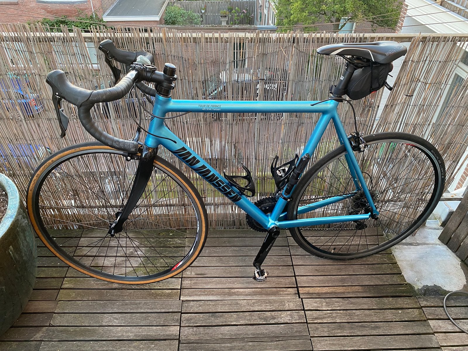Jan Janssen Tour de France 105, 28 inch, Gebruikt, Aluminium, 57 tot 61 cm