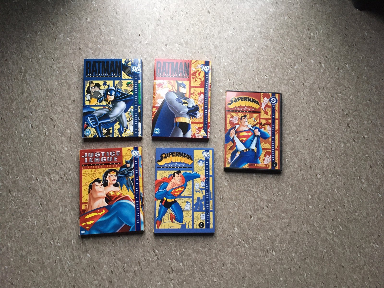 Dc Anime Batman Superman, Ophalen of Verzenden, Zo goed als nieuw, Tv, Overige typen