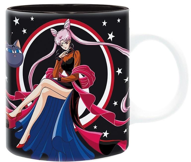 Sailor Moon beker / mok Sailor Moon vs Black Lady, Ophalen of Verzenden, Nieuw