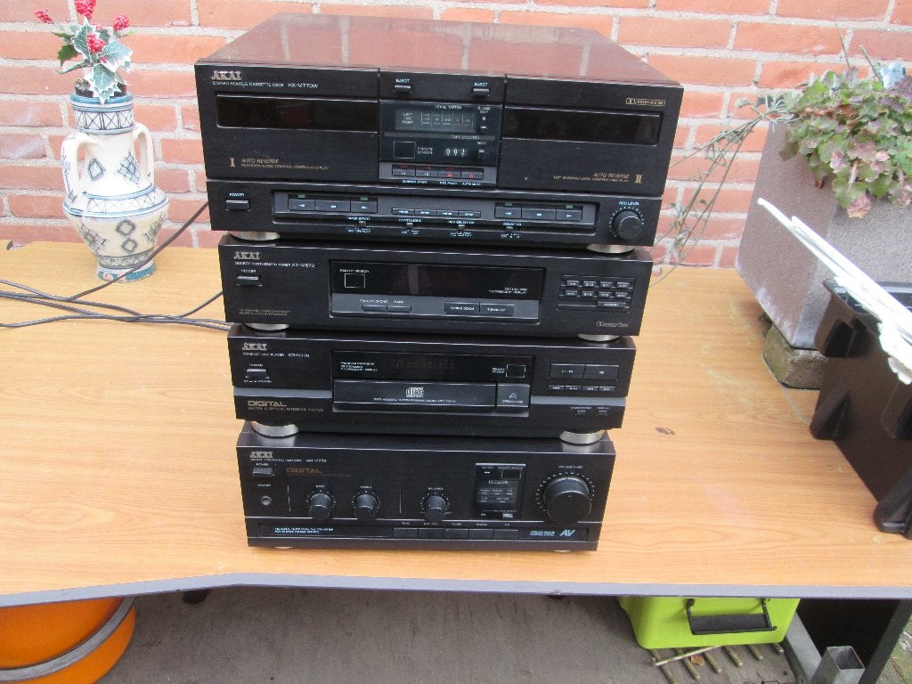 Audioset Akai, Ophalen, Gebruikt, Losse componenten, Tuner of Radio