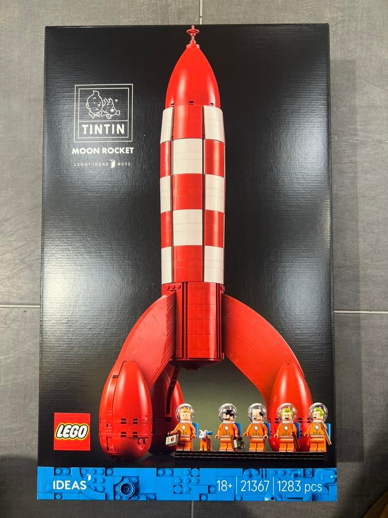 Lego Tintin ( kuifje ) maanraket 21367 nieuw in doos, Lego, Lego, Lego, Nieuw