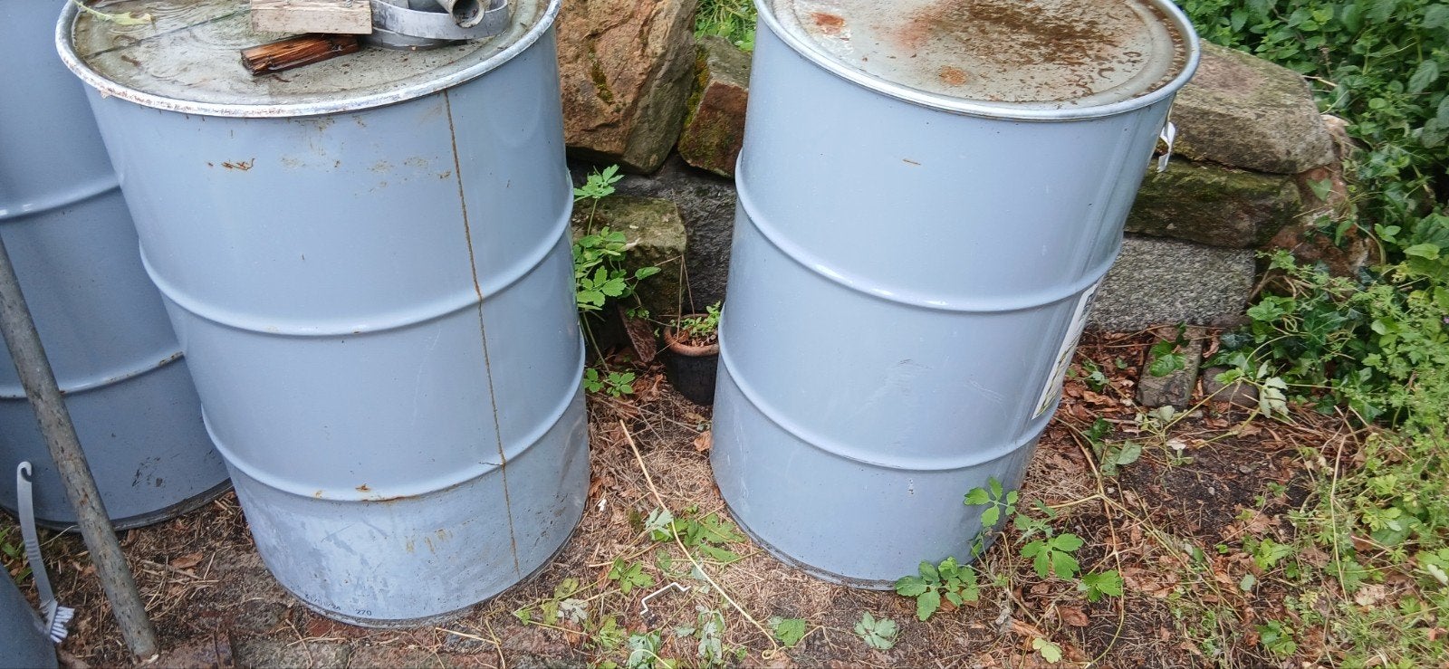 Brand ton  200 liter vat, Ophalen of Verzenden