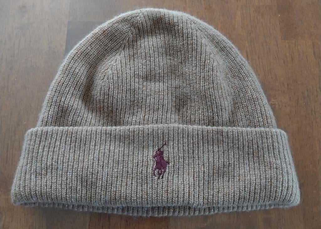 Ralph Lauren muts 100% kasjmier One Size, Ophalen of Verzenden, Nieuw, Overige maten, Muts