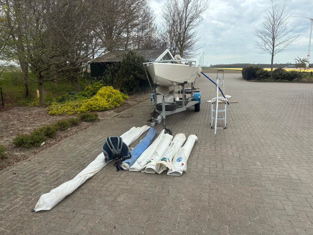 Zeilboot Star 7443, Watersport en Boten, Zeilen en Zeiltoebehoren, Ophalen, Gebruikt, Minder dan 15 m², 3 tot 6 meter