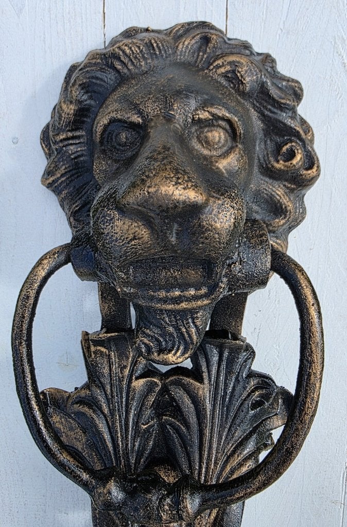 GROTE DEURKLOPPER / LEEUWENKOP / LEEUW, Tuin en Terras, Huis en tuin decoratie Marie, Nieuw, Info@huisentuindecoratiemarie.nl