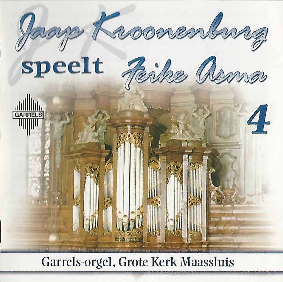 OrgelCD: Jaap Kroonenburg speelt Feike Asma 4, Ophalen of Verzenden, Zo goed als nieuw, Instrumentaal, Orgel