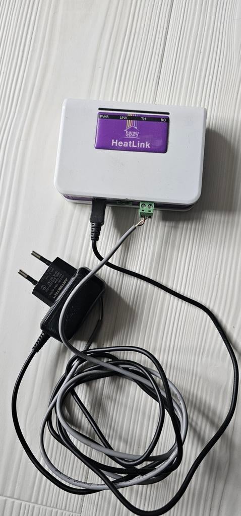 HomeWizard HeatLink - CV ketel bediening via app, Ophalen of Verzenden, Slimme thermostaat, Gebruikt